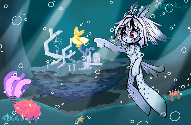 jorunna (OC) under the sea